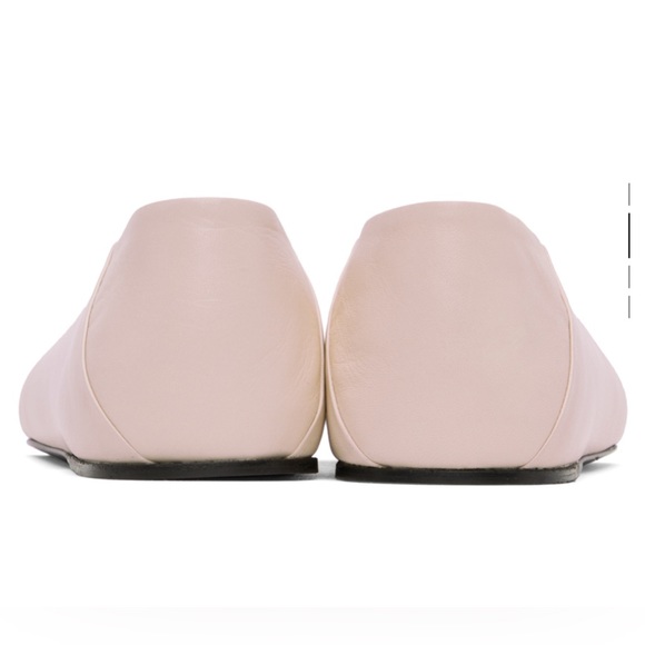 Jil sander pink square toe ballerina flats SZ 38 NWB - Picture 4 of 16